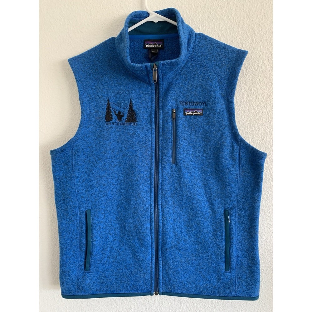 Patagonia Blue Men's Fleece Vest